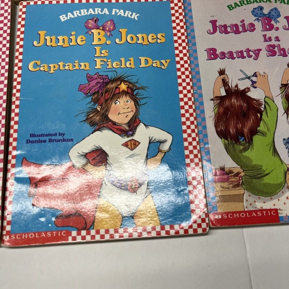 Lot Of 6 Junie B Jones Kids Books Barbara park, homeschool, paper back - Picture 4 of 5